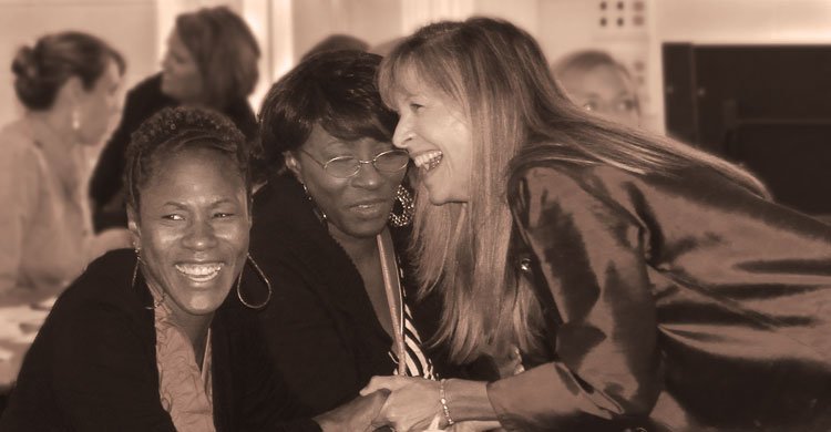 Rebecca DuFour at work with educators